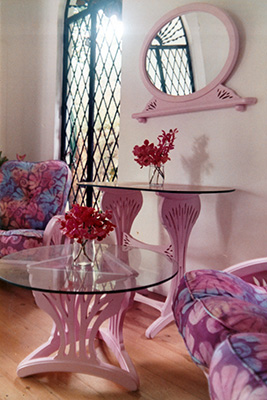 Caribbean furniture design by Shane Collens
